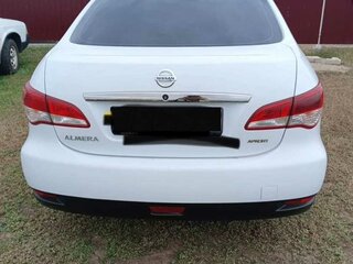 2015 Nissan Almera III (G15), белый, 850000 рублей, вид 2