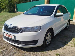 2017 Skoda Rapid I Рестайлинг, белый, 1000000 рублей, вид 1