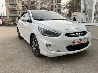 2014 Hyundai Solaris I, белый, 1029999 рублей, вид 3