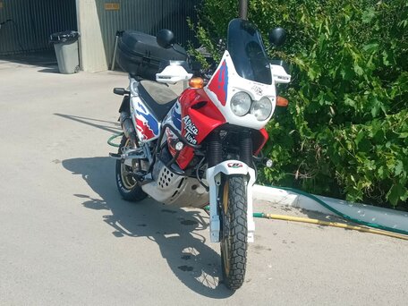 1995 Honda XRV 750 Africa Twin, белый, 390000 рублей, вид 5