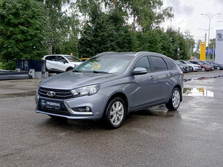2021 Lada (ВАЗ) Vesta SW I, серый, 1060000 рублей, вид 1