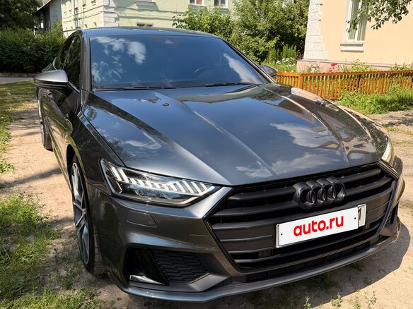 2018 Audi A7 55 TFSI II (4K), серый, 4680000 рублей - вид 1