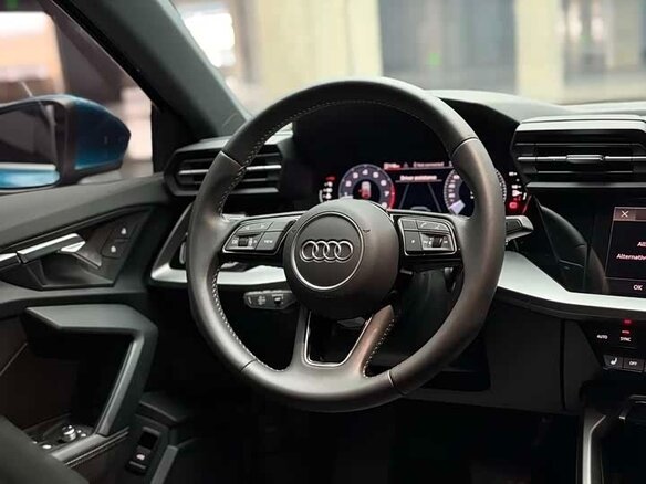 2023 Audi A3 35 TFSI Long IV (8Y), голубой, 2180000 рублей - вид 8