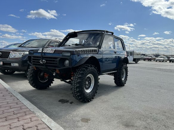 2012 Lada (ВАЗ) 2121 (4x4) I Рестайлинг, синий, 2400000 рублей