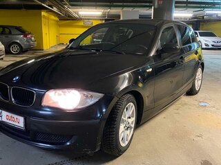 2008 BMW 1 серии 116i I (E81/E82/E87/E88) Рестайлинг, чёрный, 850000 рублей, вид 1