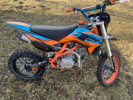 2024 Kayo Basic TT140, оранжевый, 90000 рублей, вид 3