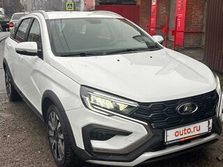 2024 Lada (ВАЗ) Vesta SW Cross I Рестайлинг (NG), белый, 1800000 рублей, вид 3