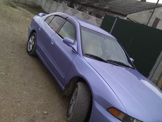 2003 Mitsubishi Galant VIII Рестайлинг, голубой, 400000 рублей, вид 1