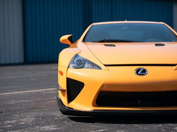 2012 Lexus LFA, золотистый - вид 8
