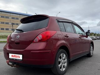 2008 Nissan Tiida I, красный, 495000 рублей, вид 4