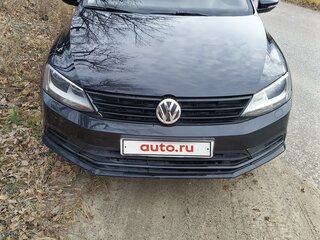 2014 Volkswagen Jetta VI, чёрный, 799000 рублей, вид 3