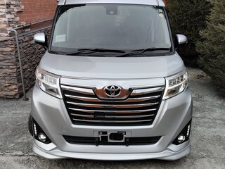2017 Toyota Roomy I, серебристый, 1215000 рублей, вид 1
