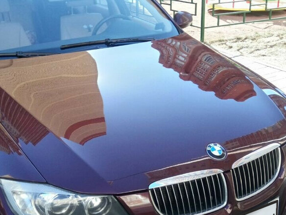 2008 BMW 3 серии 325xi V (E90/E91/E92/E93), фиолетовый - вид 7