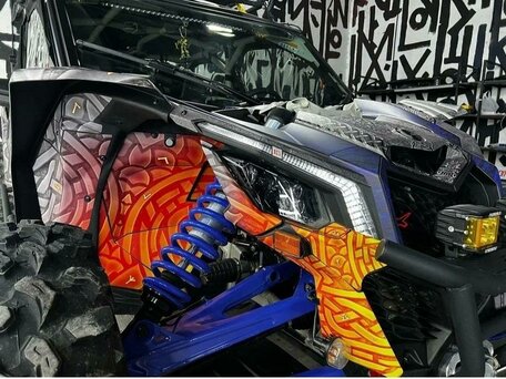 2022 BRP Can-Am Maverick Max X RS Turbo RR, синий, 4580000 рублей, вид 4