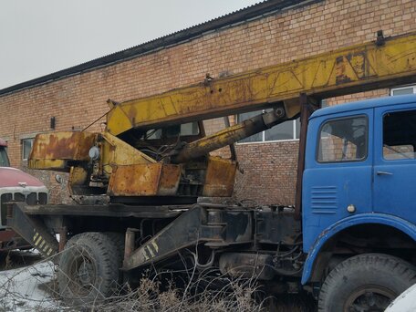 1990 МАЗ Автокраны, синий, 400000 рублей, вид 1