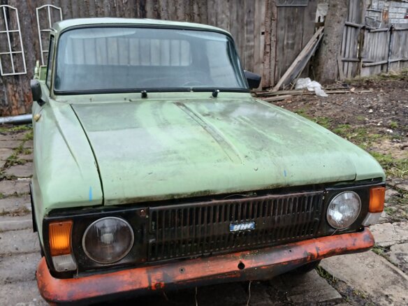 1989 Иж 2715 I Рестайлинг, зелёный, 63000 рублей