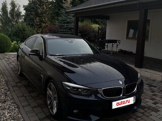 2018 BMW 4 серии Gran Coupe 430d F32/F33/F36 Рестайлинг, чёрный, 3000000 рублей, вид 2