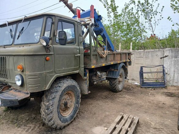 1990 ГАЗ ГАЗ-66, зелёный, 1999999 рублей - вид 5