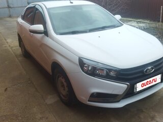 2019 Lada (ВАЗ) Vesta I, белый, 1080000 рублей, вид 3