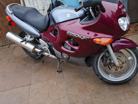 2005 Suzuki GSX 750F Katana, пурпурный, 349000 рублей, вид 5