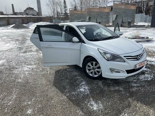 2016 Hyundai Solaris I Рестайлинг, белый, 1150000 рублей, вид 2