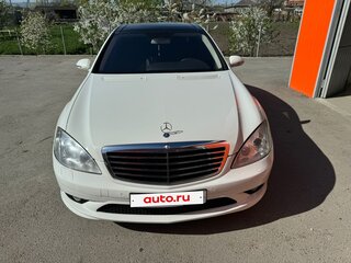 2008 Mercedes-Benz S-Класс 500 Long V (W221), белый, 1750000 рублей, вид 2