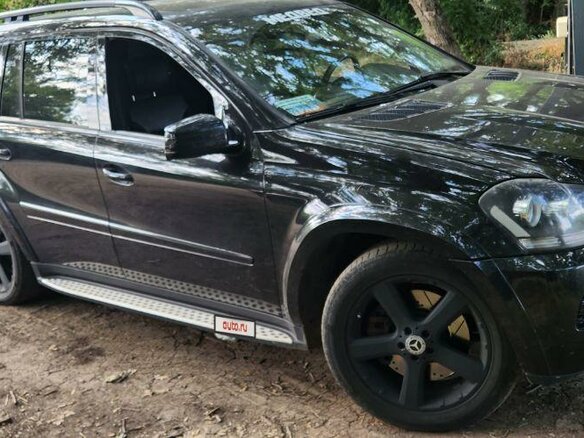 2008 Mercedes-Benz GL-Класс 500 I (X164), чёрный, 1450000 рублей - вид 6