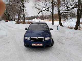 2006 Skoda Fabia I Рестайлинг, синий, 280000 рублей, вид 1