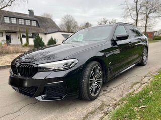 2021 BMW 5 серии 530d VII (G30/G31/G38) Рестайлинг, чёрный, 10200000 рублей, вид 4