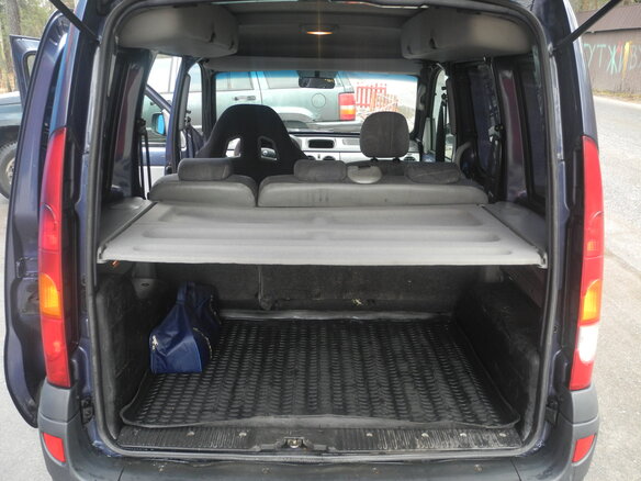 2003 Renault Kangoo I Рестайлинг, фиолетовый - вид 4