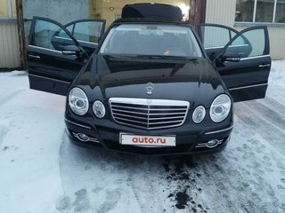 2008 Mercedes-Benz E-Класс 230 III (W211, S211) Рестайлинг, чёрный, 1400000 рублей, вид 2