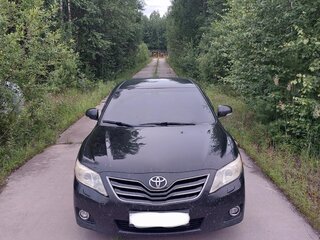 2010 Toyota Camry VI (XV40) Рестайлинг, чёрный, 1450000 рублей, вид 2
