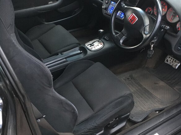 2002 Honda Integra IV, чёрный - вид 3