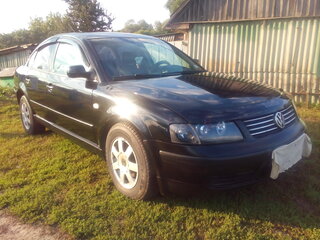1998 Volkswagen Passat B5, чёрный, 198000 рублей, вид 3