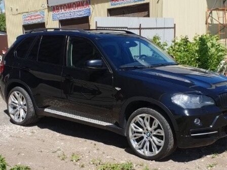 2008 BMW X5 30i II (E70), чёрный - вид 3