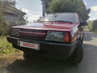1987 Lada (ВАЗ) 2108 21086, красный, 640000 рублей, вид 1