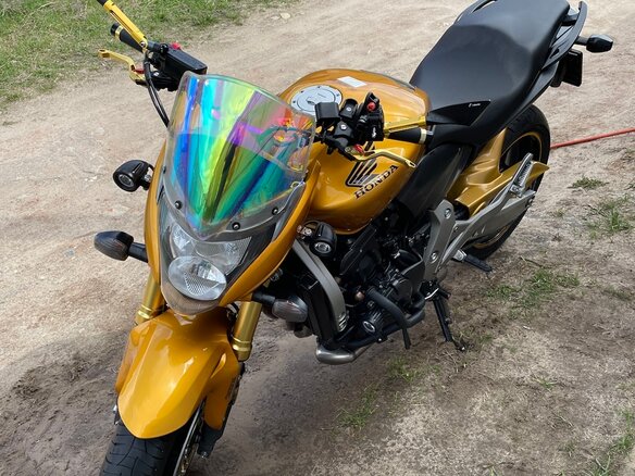 2008 Honda CB 600F Hornet, золотистый, 550000 рублей - вид 12
