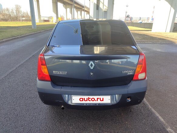 2006 Renault Logan I, серый, 275000 рублей - вид 4