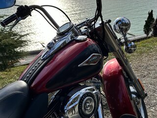 2012 Harley-Davidson Heritage, красный, 925000 рублей, вид 4