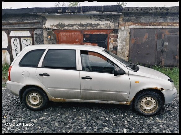 2010 Lada (ВАЗ) Kalina I, серебристый, 145000 рублей - вид 6