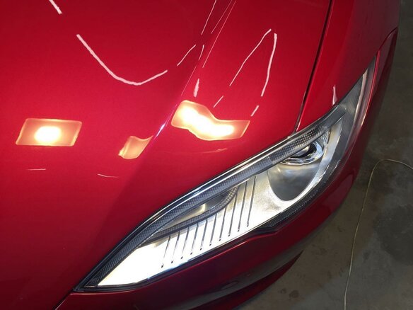 2013 Tesla Model S P85 I, красный - вид 2