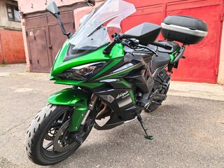 2020 Kawasaki Ninja 1000 SX, зелёный, 1100000 рублей, вид 5