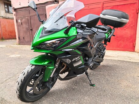 2020 Kawasaki Ninja 1000 SX, зелёный, 1150000 рублей, вид 5