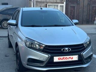 2017 Lada (ВАЗ) Vesta CNG I, серебристый, 700000 рублей, вид 2