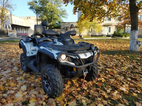 2014 BRP Can-Am Outlander 1000, белый, 1110425 рублей - вид 12