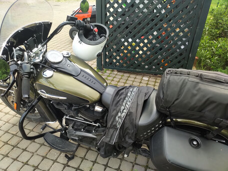 2018 Harley-Davidson Heritage, зелёный, 1650000 рублей, вид 3