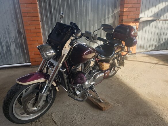 2003 Honda VTX 1800, фиолетовый, 620000 рублей - вид 2