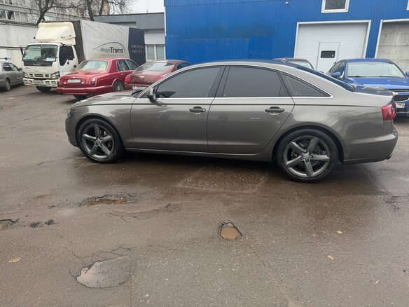 2012 Audi A6 IV (C7), серый, 1380000 рублей - вид 8
