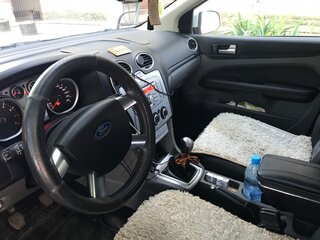 2008 Ford Focus II Рестайлинг, серебристый, 340000 рублей, вид 5