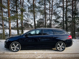2019 Peugeot 308 II Рестайлинг, синий, 1600000 рублей, вид 3